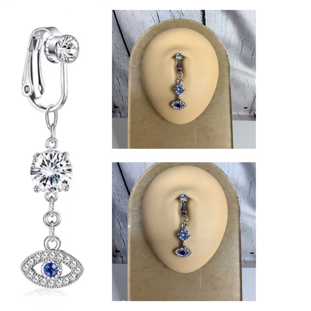 Clip-On Belly Button Ring